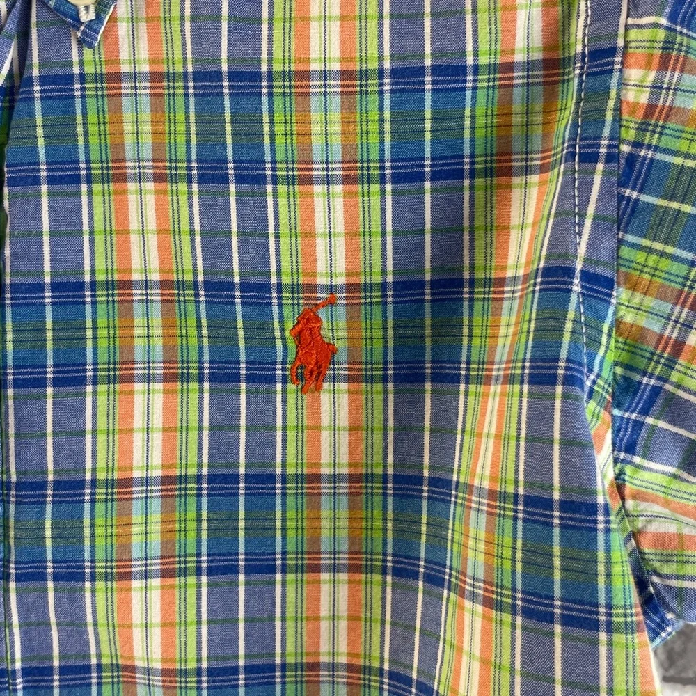 Ralph Lauren‎ Kids Plaid Shirt - Blue, Green, Yellow